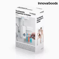 InnovaGoods fogkrém adagoló fogkefe tartóval