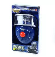 Rendőr sisak hangeffektekkel és világítással
