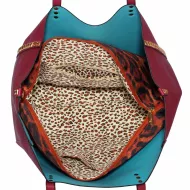Elegán női táska LS00477 - borvörös - LS Fashion