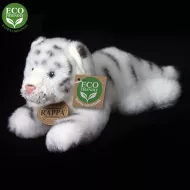 Plüss fehér tigris, 17 cm