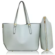 Modern női táska LS00265 - világoskék - LS Fashion 