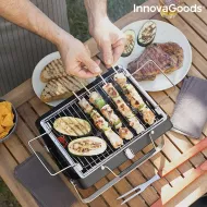 InnovaGoods Handy·q hordozható és összecsukható faszenes grillsütő