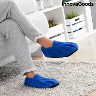 InnovaGoods mikróban melegíthető benti papucs - kék