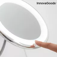 InnovaGoods Mizoom LED nagyító tükör állítható fogantyúval és tapadókoronggal