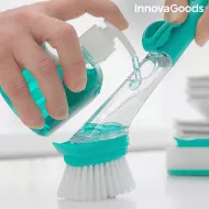 Cleasy mosogatókefe fogantyúval és mosószeradagolóval - InnovaGoods