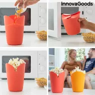 Szilikon összecsukható popcorn tárolók - Popbox - 2 db - InnovaGoods
