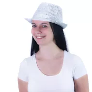 Ezüst disco kalap - Michael Jackson style
