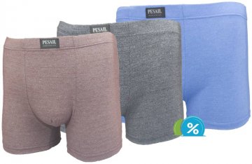 Bambusz boxeralsó Pesail M0150 - 1db, méret M Bambusz boxeralsó Pesail M0150 - 1db, méret M