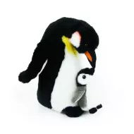 Plüss pingvin, 22 cm