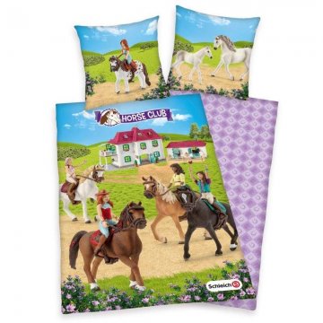 HERDING ágyneműhuzatí Schleich Horse Club, 140/200, 70/90 cm HERDING ágyneműhuzatí Schleich Horse Club, 140/200, 70/90 cm