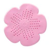 Konyhai / fürdőszobai szilikon alakú lefolyószűrő - rózsaszín
