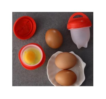 Műanyag poharak tojásfőzéshez - 6 darabos készlet