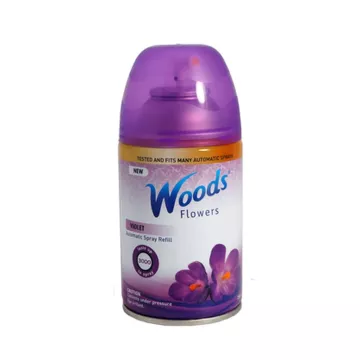 Flowers - Utántöltő Air Wick légfrissítőbe - Ibolya - 250 ml - Woods