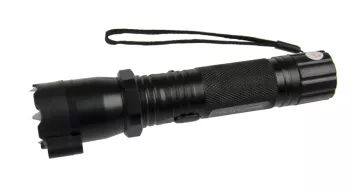 Közepes méretű sokkoló LED lámpával és lézerrel