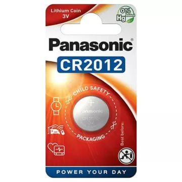 Lítium gombelem - CR2012 - Panasonic