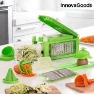 Zöldségszeletelő és reszelő 8 az 1-ben + receptek - InnovaGoods