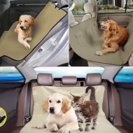 Védőhuzat autóba kutyákhoz és macskákhoz