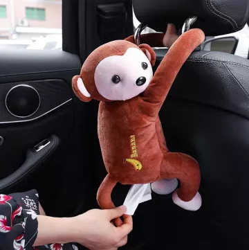 Nedves törlőkendő és zsebkendő adagoló - majom