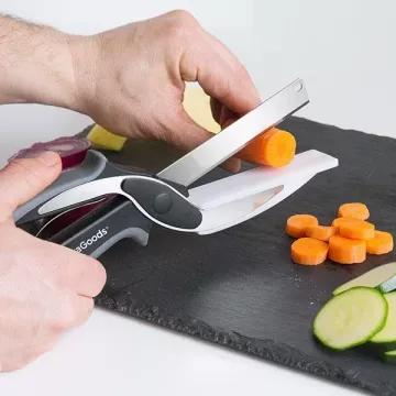 InnovaGoods kiskések, kés és mini vágódeszka - 3in1