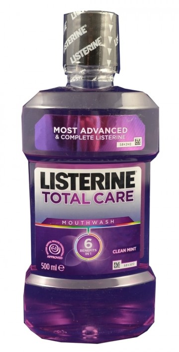 Listerine Total Care szájvíz, 500ml Listerine Total Care szájvíz, 500ml