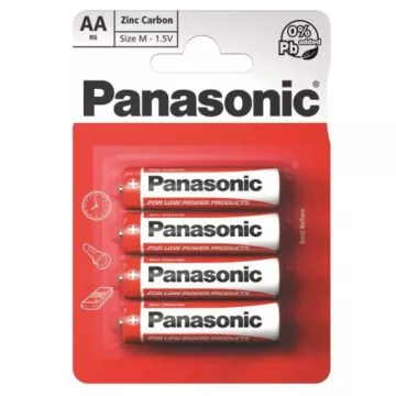 Zinc ceruzaelem - 4x AA - Panasonic
