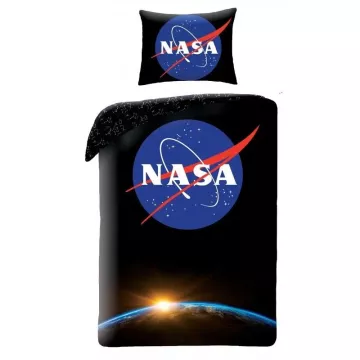 Halantex pamut ágyneműhuzat - NASA Black - 140 x 200