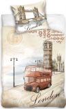 Ágyneműhuzat London Bus 140/200 cm Ágyneműhuzat London Bus 140/200 cm