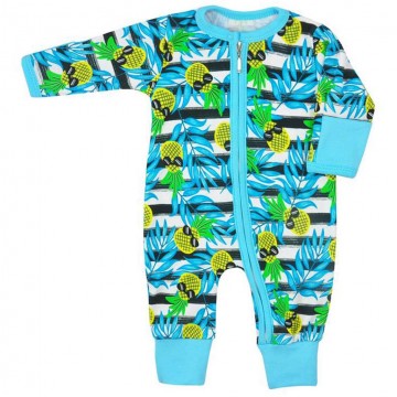 Baba kezeslábas Koala Tropical kék Baba kezeslábas Koala Tropical kék