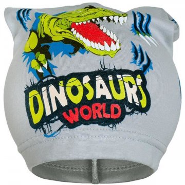 Tavaszi gyerek sapka New Baby dino szürke Tavaszi gyerek sapka New Baby dino szürke