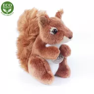 Plüss mókus - ülő - 18 cm - Rappa