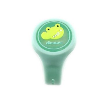 Repellens LED RGB karkötő szúnyogok és kullancsok ellen - zöld