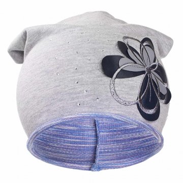 Gyerek őszi sapka New Baby virág lila Gyerek őszi sapka New Baby virág lila
