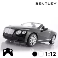 Bentley Continental GT átalakítható távirányítós kisautó - fekete