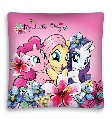 DETEXPOL kispárna huzat My Little Pony Friendship micro Polyester, 40/40 cm DETEXPOL kispárna huzat My Little Pony Friendship micro Polyester, 40/40 cm