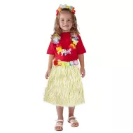 Hawaii gyerek szoknya 45 cm, bézs