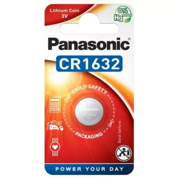 Lítium gombelem - CR1632 - Panasonic
