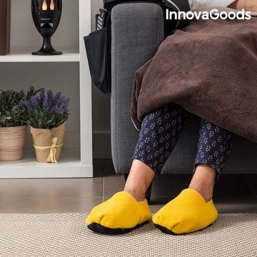 InnovaGoods Mikróban Melegíthető Házi Papucs - sárga InnovaGoods Mikróban Melegíthető Házi Papucs - sárga