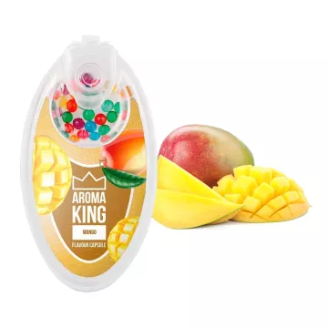 Aroma King pattintható aromagolyók - Mangó - 100 db