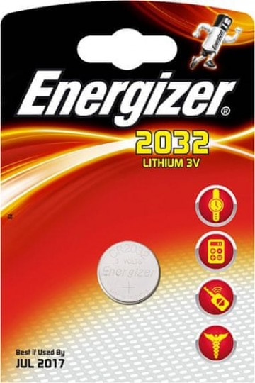 Energizer CR2032 3V - lithium battery, 1db Energizer CR2032 3V - lithium battery, 1db