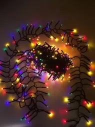 Karácsonyi LED fények - 480LED - színes, kültéri
