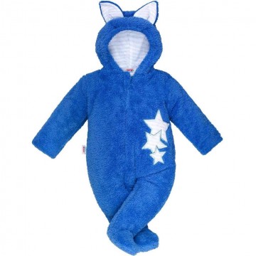 Téli baba kezeslábas New Baby Fülecske kék Téli baba kezeslábas New Baby Fülecske kék