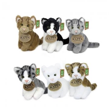 Plüss cica 11 cm, 6 fajta Plüss cica 11 cm, 6 fajta