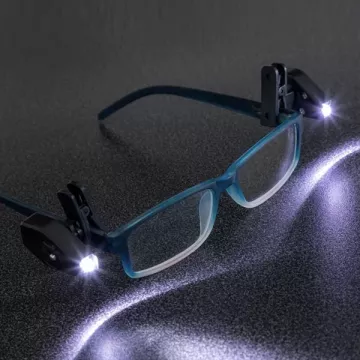Klipek szemüvegre LED-del - 2 db - InnovaGoods