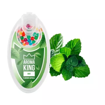 Aroma King pattintható aromagolyók - Menta - 100 db