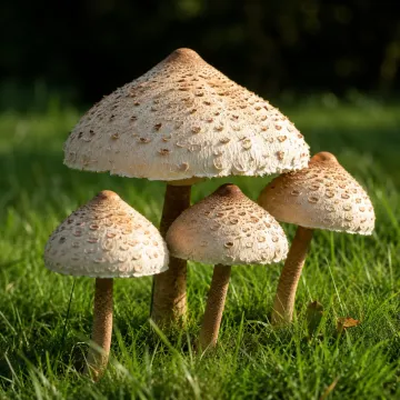 Gomba termőblokk - Nagy őzláb gomba