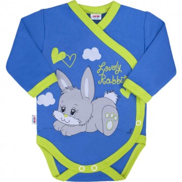 Baba body oldalsó bekapcsolással New Baby Lovely Rabbit Baba body oldalsó bekapcsolással New Baby Lovely Rabbit