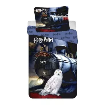 Pamut ágyneműhuzat - Harry Potter - 140 x 200 cm - Jerry Fabrics