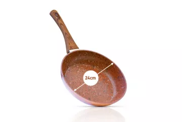 Copper & Stone Pan serpenyő - 24 cm - Livington