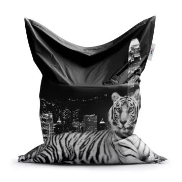 Babzsák - Városi tigris - 150 x 100 cm - Sablio